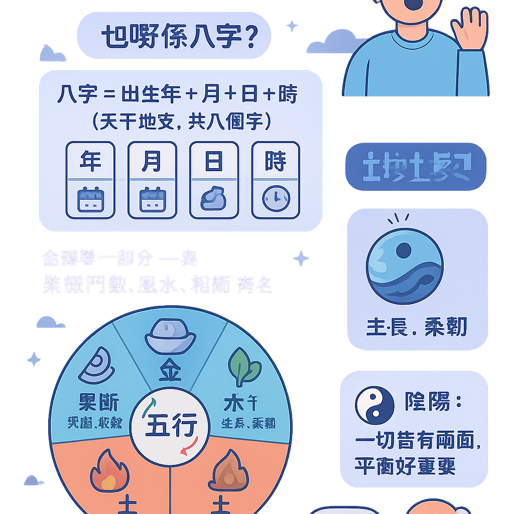 八字入門必睇懶人包