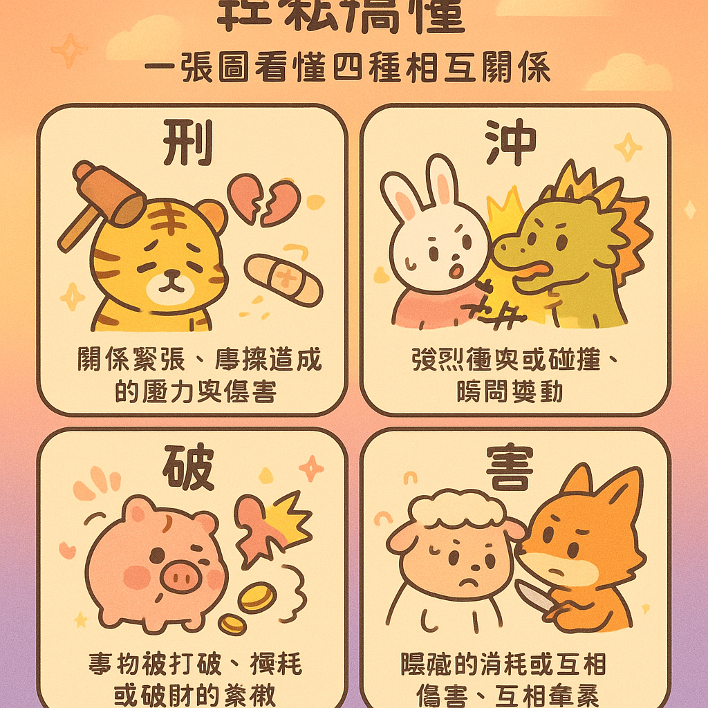 刑沖破害意思懶人包