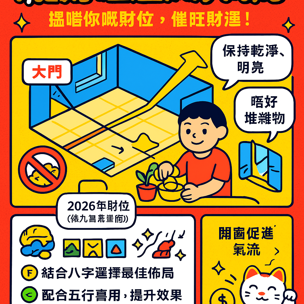 催財旺運風水佈局