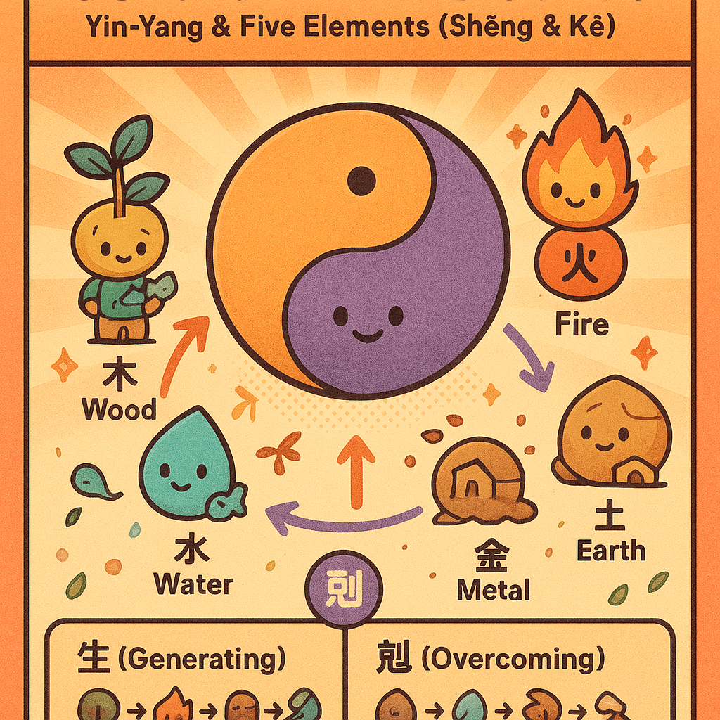 五行相生相剋實際應用